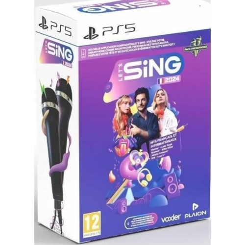 LET'S SING 2024 PS5 + 2 MICROS 