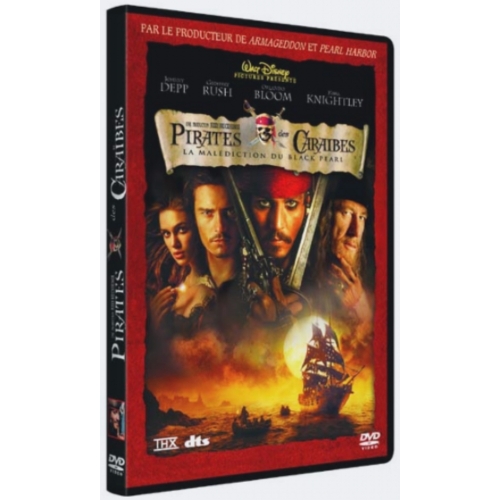 PIRATES DES CARAIBES LA MALEDICTION DU BLACK PEARL DVD