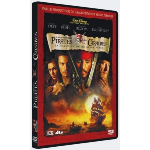 PIRATES DES CARAIBES LA MALEDICTION DU BLACK PEARL DVD