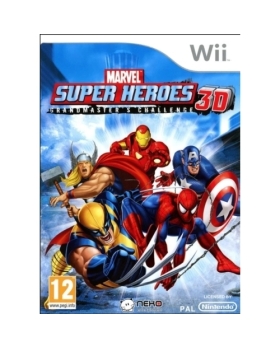Marvel Super Heroes 3D : Grandmaster's Challenge Wii AVEC NOTICE 