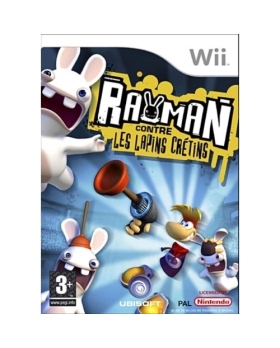 Rayman contre les Lapins Crétins WII SANS NOTICE 