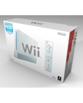 WII BLANCHE COMPLETE EN BOITE + WII SPORT