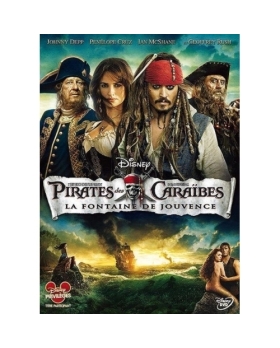 PIRATES DES CARAIBES LA FONTAINE DE JOUVENCE DVD