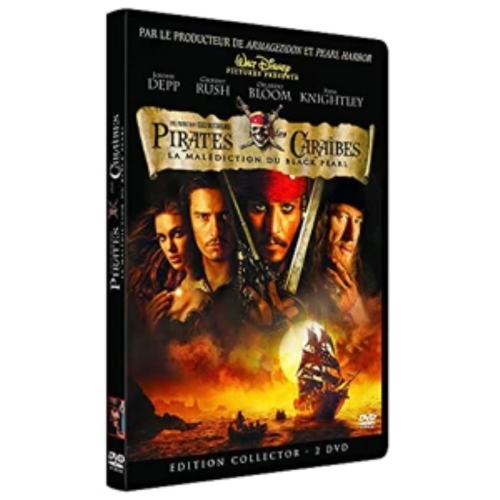 PIRATES DES CARAIBES LA MALEDICTION DU BLACK PEARL DVD