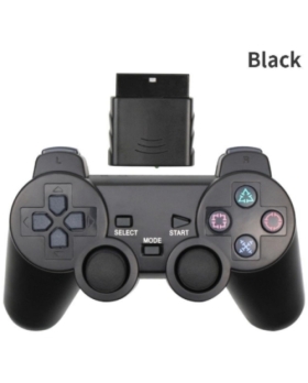 MANETTE SANS FIL PS2 NOIRE COMPATIBLE 