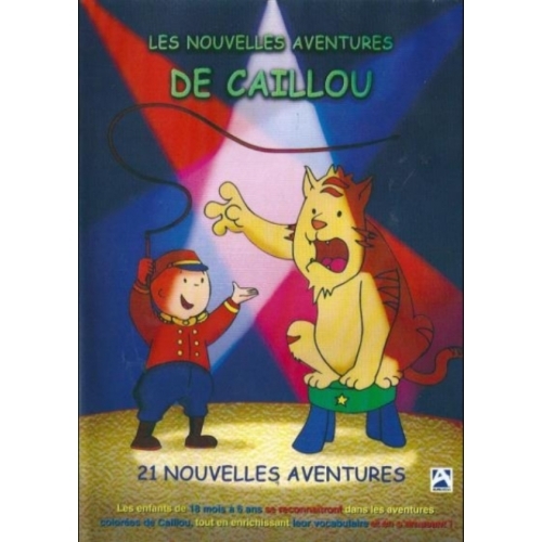 Les nouvelles aventures de Caillou DVD