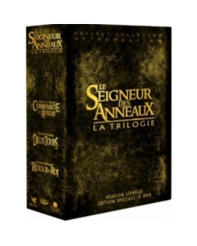 Coffret Trilogie Le Seigneur des Anneaux - Intégrale Versions longues - 12 DVD - Edition spéciale li