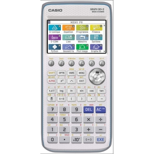 CASIO CALCULATRICE GRAPH 90+E AVEC MODE EXAMEN 