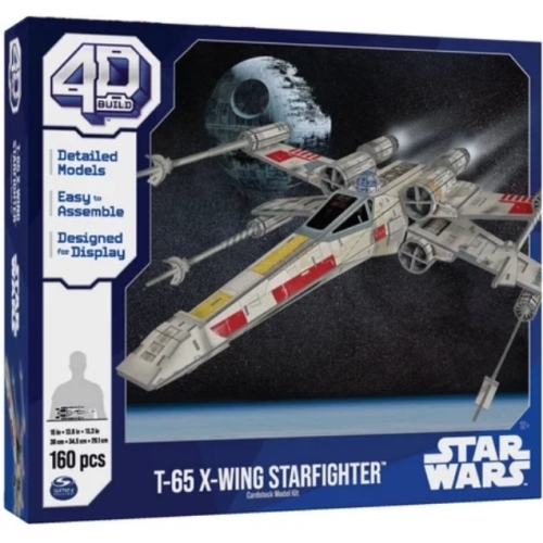 STAR WARS - 4D BUILD - CHASSEUR X-WING 160 PIECES