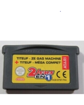 Titeuf Ze Gag Machine Et Titeuf Mega Compet Game Boy Advance Loose