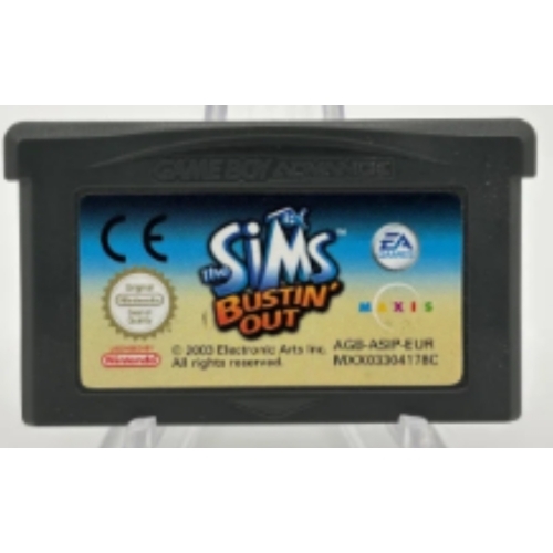 Game Boy Advance The Sims Bustin Out Loose 
