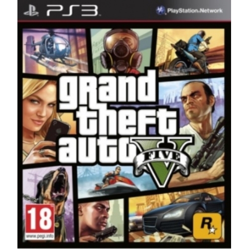 Grand Theft Auto V PS3 AVEC NOTICE