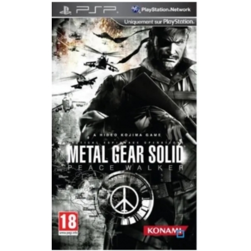 metal gear solid peace walker avec notice PSP 