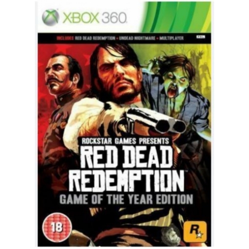 Red Dead Redemption Game of The Year Edition Xbox 360 Avec carte (import)