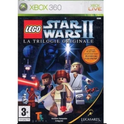LEGO STAR WARS 2 LA TRILOGIE ORIGINALE XBOX 360 AVEC NOTICE
