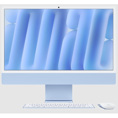 APPLE IMAC 24' A2873 BLEU CPU:PUCE M3 RAM:8GO DD:256GOSSD  ECRAN:RETINA 4,5K TOUCH ID