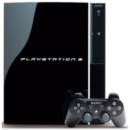 PS3 FAT 80GO COMPLETE MANETTE OFFICIELLE GRISE