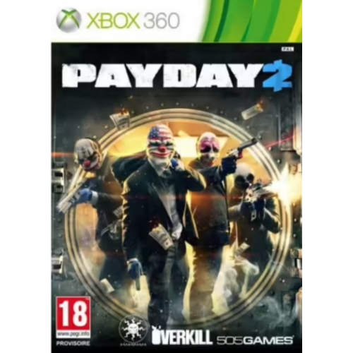 Payday 2 AVEC NOTICE XBOX 360