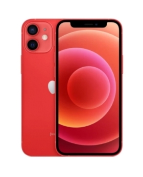 IPHONE 12 MINI 128GO 5G ROUGE BATTERIE:100% + COQUE ET VERRE TREMPE OFFERT