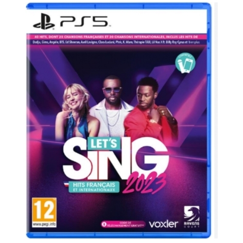 LET'S SING 2023 PS5 NEUF 