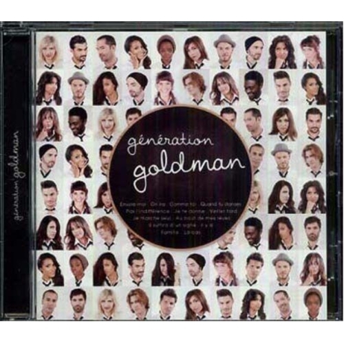 Generation Goldman multi artiste cd 