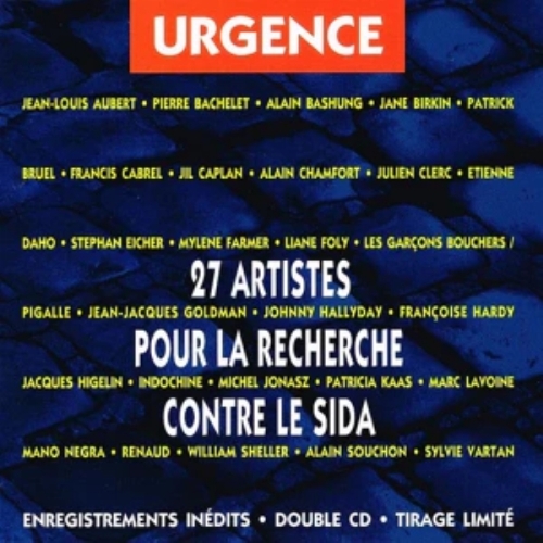 Various – Urgence, 27 Artistes Pour La Recherche Contre Le Sida CD 