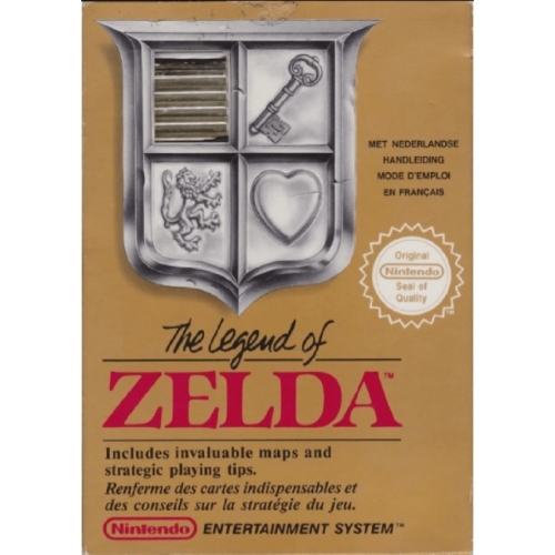 THE LEGEND OF ZELDA CLASSIC SERIES NES EN BOITE AVEC NOTICE 