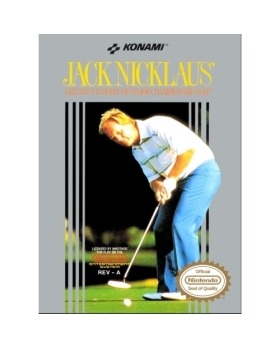 JACK NICKLAUS GOLF NES EN BOITE 4 EN BOITE AVEC NOTICE 