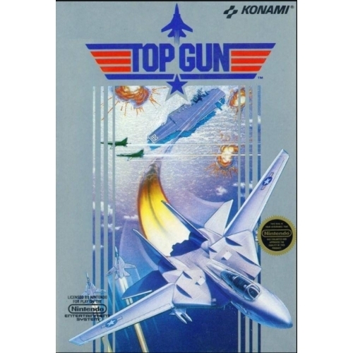 TOP GUN THE SECOND MISSION NES EN BOITE SANS NOTICE 
