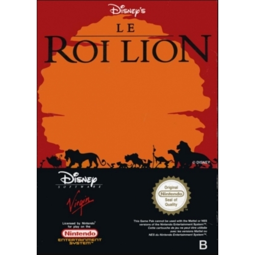 LE ROI LION NES EN BOITE AVEC NOTICE 