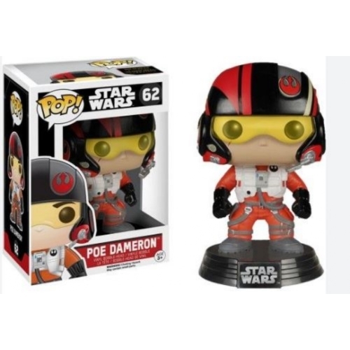 Star Wars - Bobble Head Funko Pop N° 62 : Poe Dameron