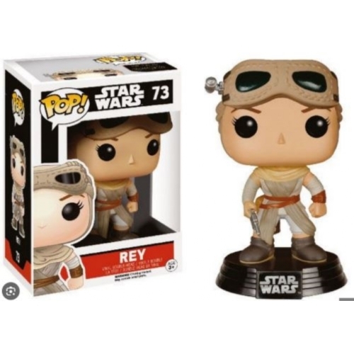 Figurine - Pop Star Wars - Rey - N° 73 