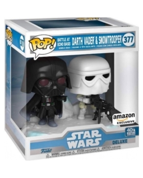 STAR WARS BATTLE AT ECHO BASE:DARK VADOR&SNOWTROOPER POP 377