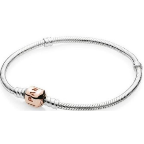 BRACELET Pandora Silver Charm AVEC PANDORA Rose