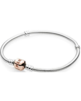 BRACELET Pandora Silver Charm AVEC PANDORA Rose