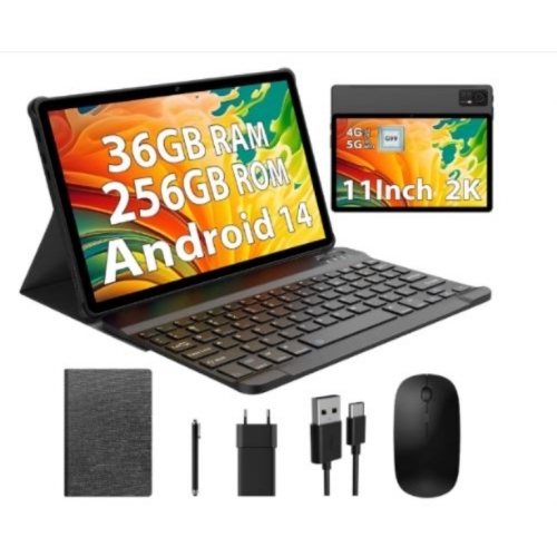 BEYNIVAN TABLETTE 11' RAM:12GO 256GO 5G 13MPX ANDROID 14 PLAY STORE 