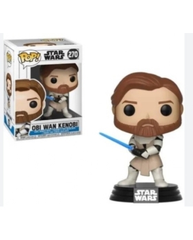 Figurine Funko Pop! Star Wars: Clone Wars: Obi Wan Kenobi N°270