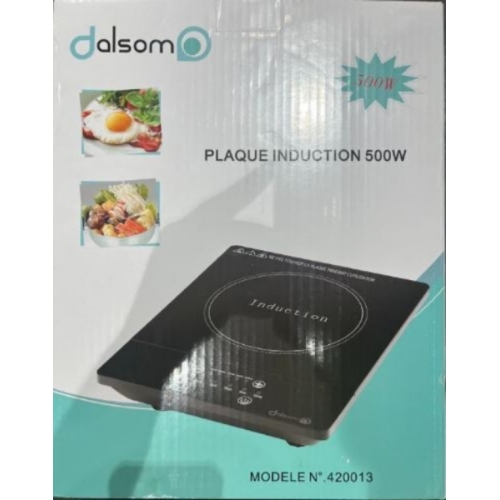 PLAQUE CHAUFFANTE INDUCTION DALSOM 420013 500W NOIR 