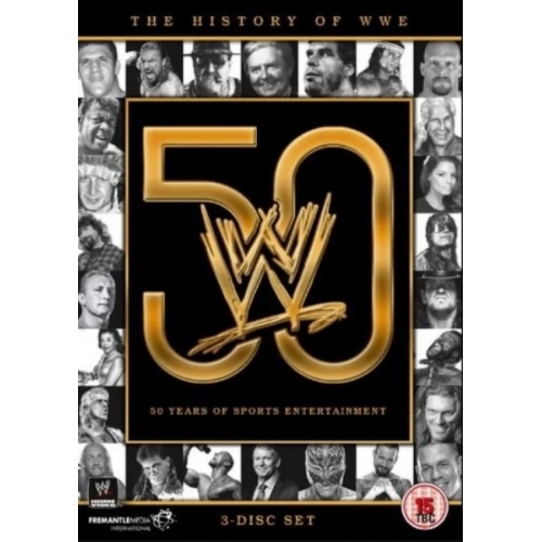 WWE 50 Years of Sports DVD