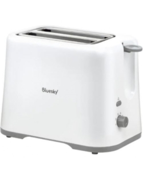 BLUESKY Grille-pain BT870S-20 Blanc 870W 