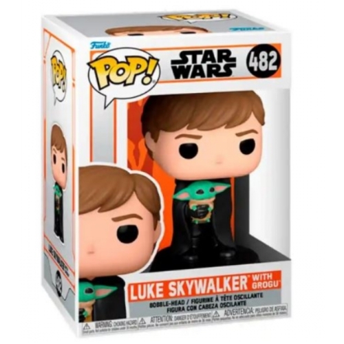 STAR WARS LUKE SKYWALKER AVEC GROGU POP 482 