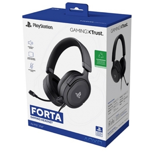Casque Gaming filaire Trust Forta Noir pour PS5/PS4