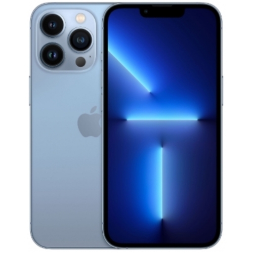 IPHONE 13 PRO BLEU 128GO BATTERIE:100% + COQUE ET VERRE TREMPE OFFERT