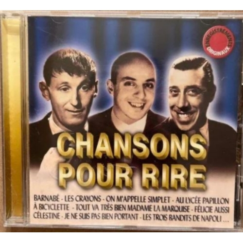 Chansons pour rire cd 