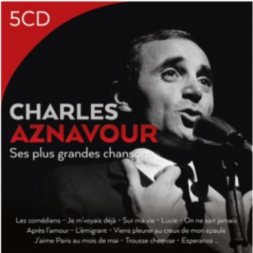 CHARLES AZNAVOUR Ses plus grandes chansons Coffret cd 