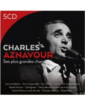 CHARLES AZNAVOUR Ses plus grandes chansons Coffret cd 
