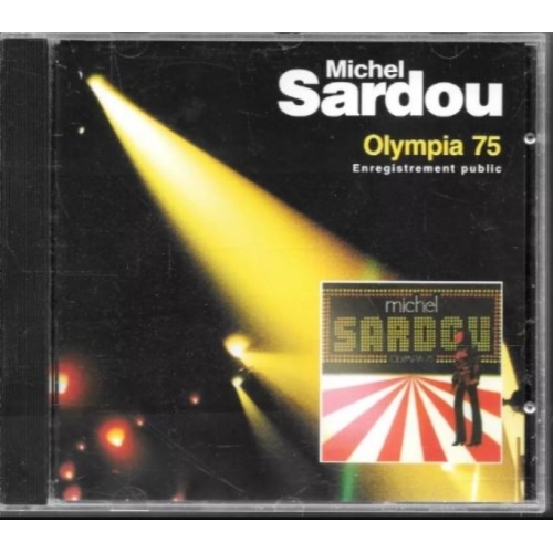 CD ALBUM LIVE 14 TITRES--MICHEL SARDOU--OLYMPIA 75