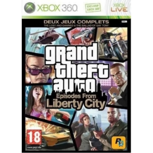 GTA EPISODES FROM LIBERTY CITY XBOX 360 AVEC NOTICE