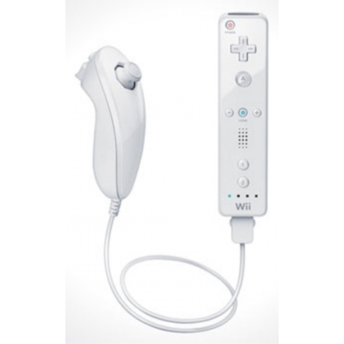 WII MOTE OFFICIELLE + NUNCHUCK OFFICIELLE 