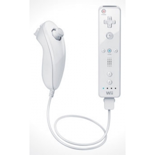 WII MOTE OFFICIELLE + NUNCHUCK OFFICIELLE 